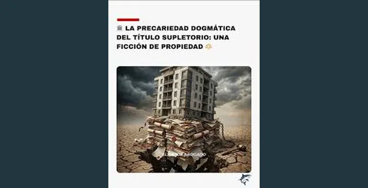 El título supletorio, análisis
